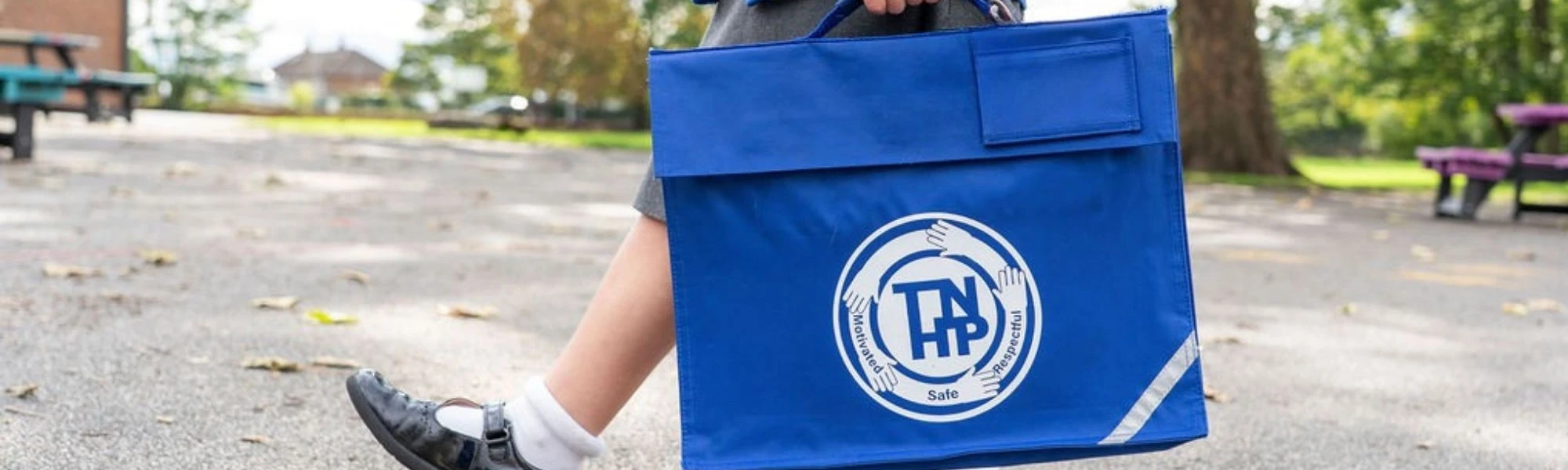 Child with school bag