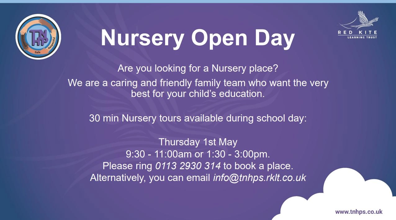 Nursery Open Day May25