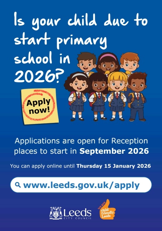 Reception application poster