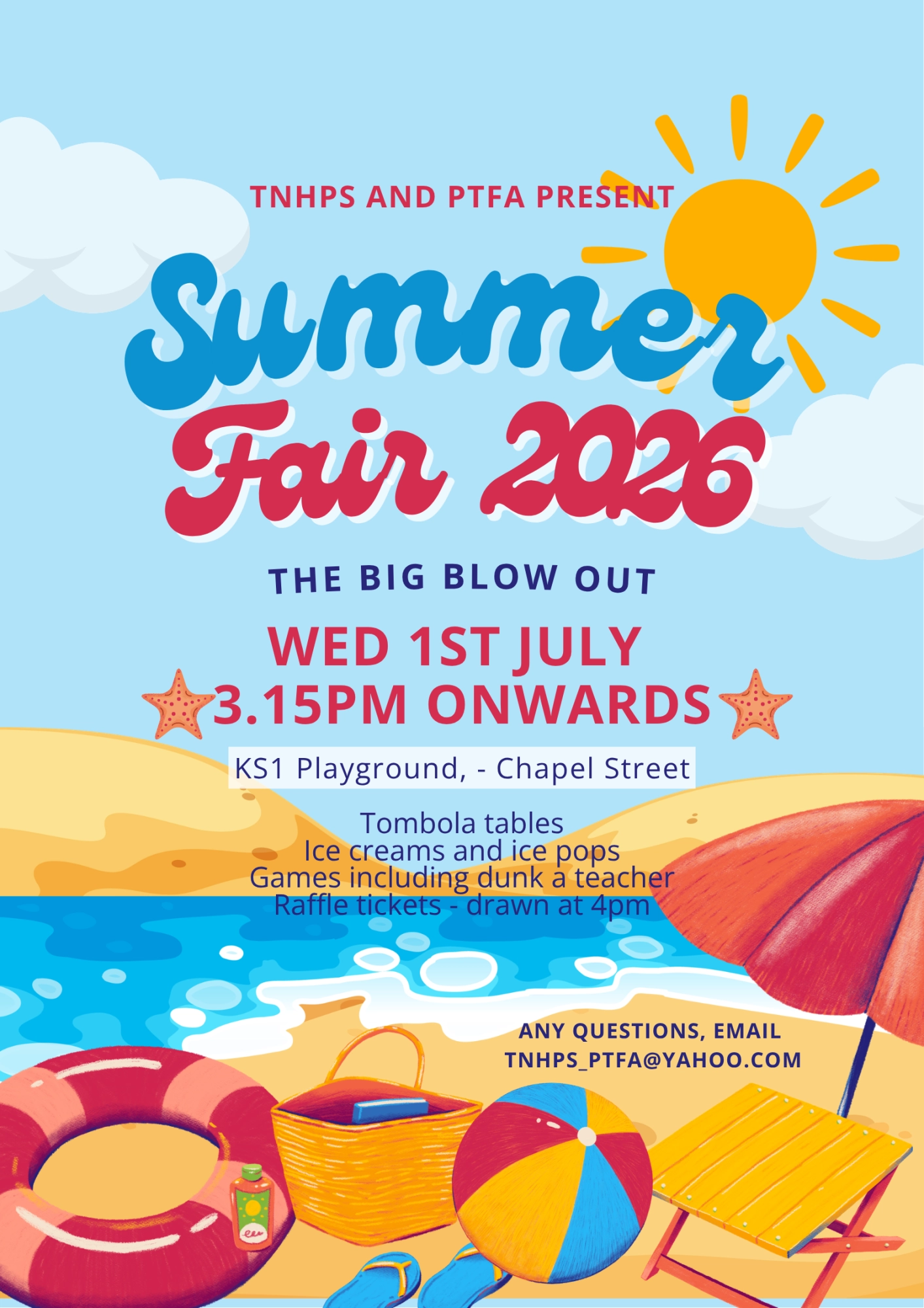 TNHPS Summer Fair Poster